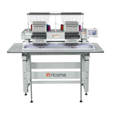 Ricoma Stickmaschine RiCOMA MT-1502-7S Zwei Kopf Stickmaschine mit schöne Design drauf