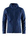 Kuschelige Wolljacke mit Kapuze für Herren - Craft - WERBE-WELT.SHOP