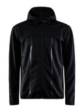 Sportliche Softshell Jacke mit Kapuze für Herren - Craft Explore Soft Shell JKT - WERBE-WELT.SHOP