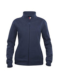 Clique Damen Sweatjacke mit Stehkragen 'Basic Cardigan Ladies' - WERBE-WELT.SHOP