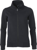 Clique Damen Sweat Jacke Mit Stehkragen 'Classic Cardigan Ladies' - WERBE-WELT.SHOP