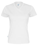 Cottover Damen T-Shirt mit V-Kragen, aus Fairtrade Baumwolle