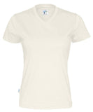 Cottover Damen T-Shirt mit V-Kragen, aus Fairtrade Baumwolle - WERBE-WELT.SHOP