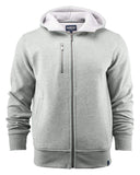 Herren Kapuzenjacke aus Doubleface-Material, Baumwolle außen und Fleece innen - WERBE-WELT.SHOP