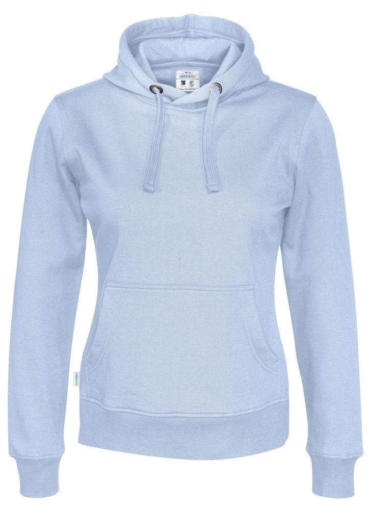Damen Hoodie mit Kapuzen aus Sweatshirt Stoff-Hood Lady - WERBE-WELT.SHOP