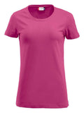 Clique Damen T-Shirt in tollen Farben mit rundem Ausschnitt - WERBE-WELT.SHOP