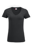 Clique Damen T-Shirt mit V-Ausschnitt 'Arden' - WERBE-WELT.SHOP