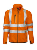 Projob Herren Softshell-Jacke 3-lagig mit Reflektoren EN ISO 20471 Klasse 3