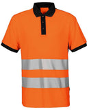 6008 PIQUE POLO EN ISO 20471 KLASSE 2 - WERBE-WELT.SHOP