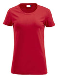 Clique Damen T-Shirt in tollen Farben mit rundem Ausschnitt - WERBE-WELT.SHOP