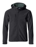 Herren Softshell Jacke besticken- Basic Hoody Softshell Jacke