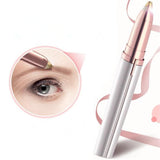 1pc Elektrische Augenbrauen Trimmer Schmerzlos Augenbraue Epilierer Mini Eye Brow Shaper Rasierer Rasiermesser Tragbaren Gesichts Haar Remover für frauen - WERBE-WELT.SHOP