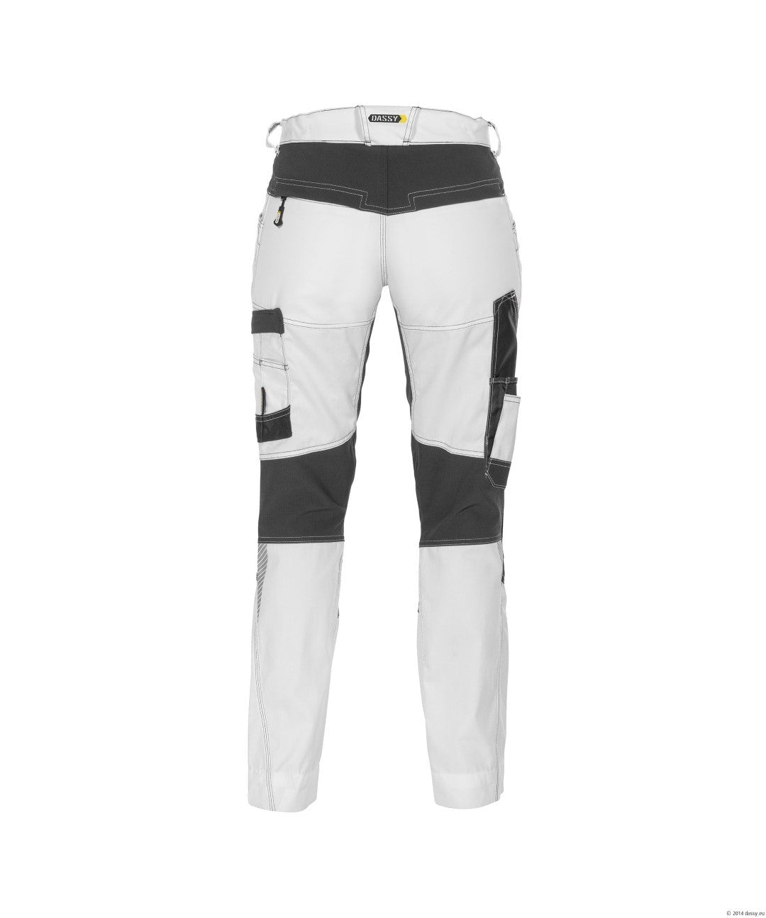 Dassy Malerhose für Damen - Arbeitshose weiss - Helix Painter