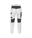 Dassy Malerhose für Damen - Arbeitshose weiss - Helix Painter